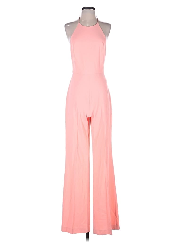 Pre-owned Alice And Olivia Alice + Olivia Jumpsuit In Pink