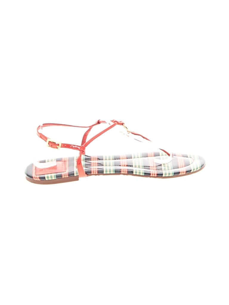 Pre-owned Tory Burch Sandals In Orange