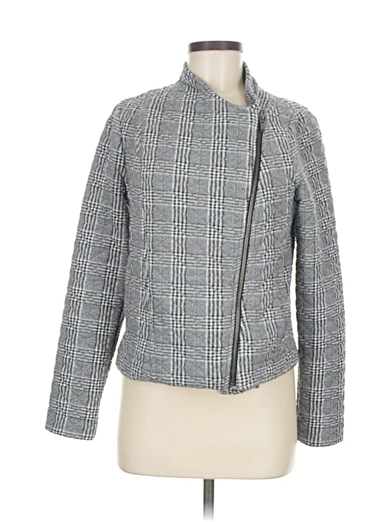 Pre-owned Banana Republic Factory Store Jacket In Gray