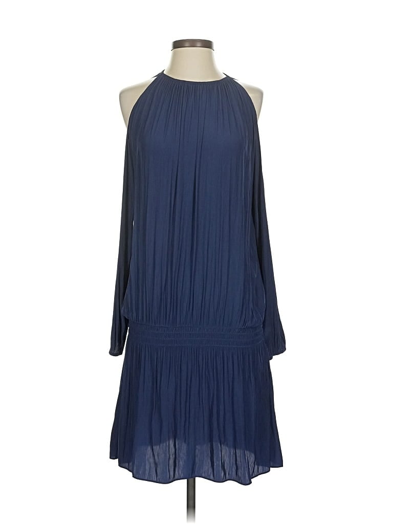 Pre-owned Ramy Brook Cocktail Dress In Blue