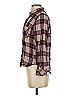 Rails 100% Rayon Plaid Burgundy Purple Long Sleeve Button-Down Shirt Size S - photo 5