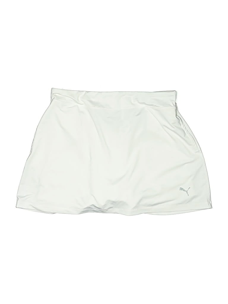 Pre-owned Puma Active Skort In White