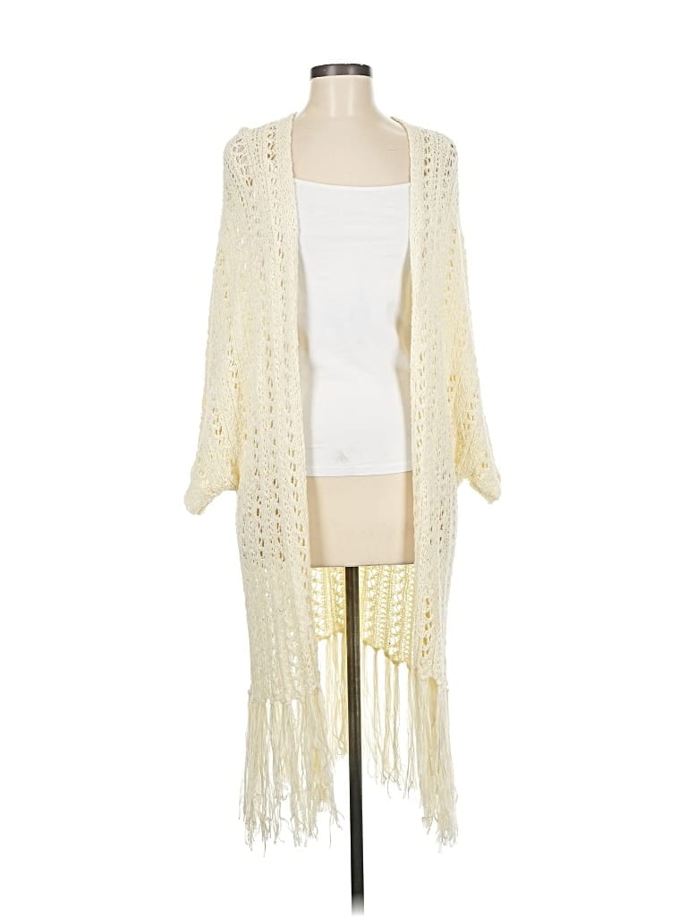 Pre-owned American Eagle Outfitters Kimono In White