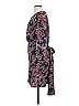 Zara Paisley Blue Casual Dress Size L - photo 5