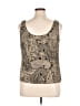 Alex Evenings Tan Sleeveless Top Size 1X - photo 2