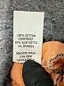 Pete 100% Cotton Orange Jacket Size S - photo 7