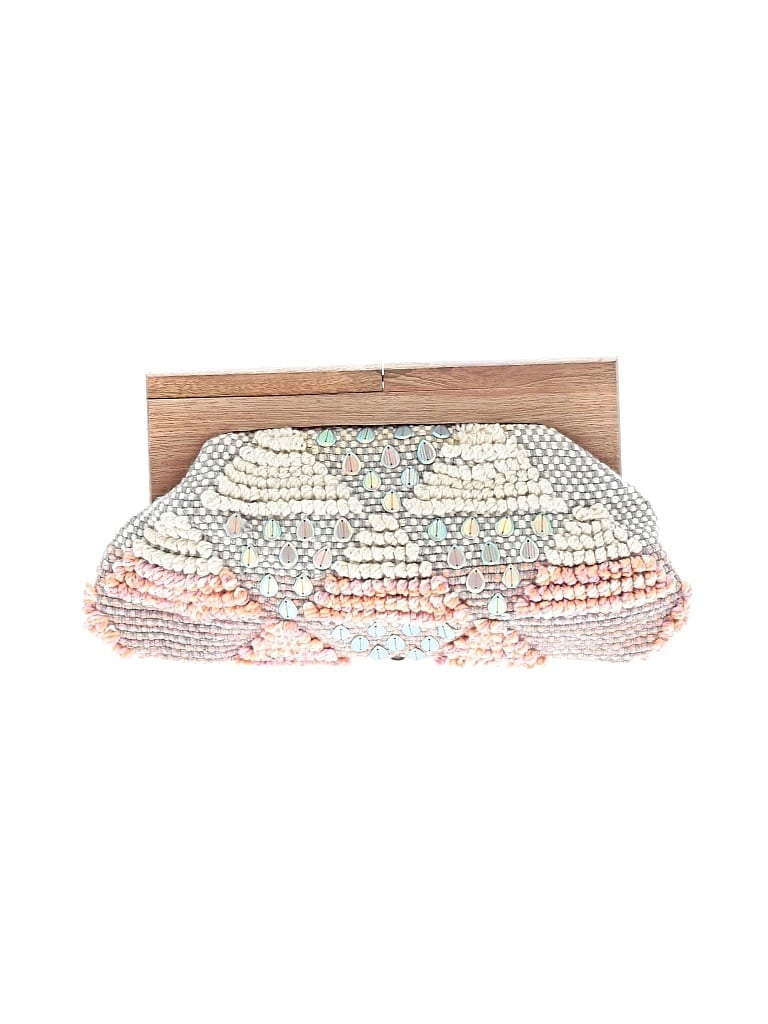 Pre-owned Assorted Brands Clutch In Gray