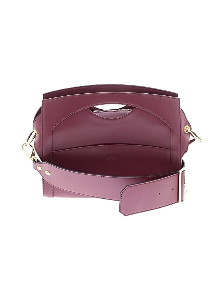 Pre-owned Assorted Brands Satchel In Burgundy