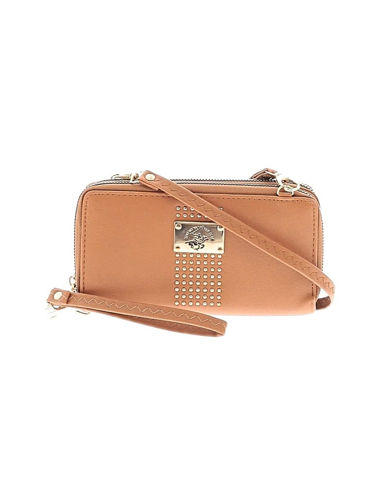 Pre-owned Beverly Hills Polo Club Crossbody Bag In Brown