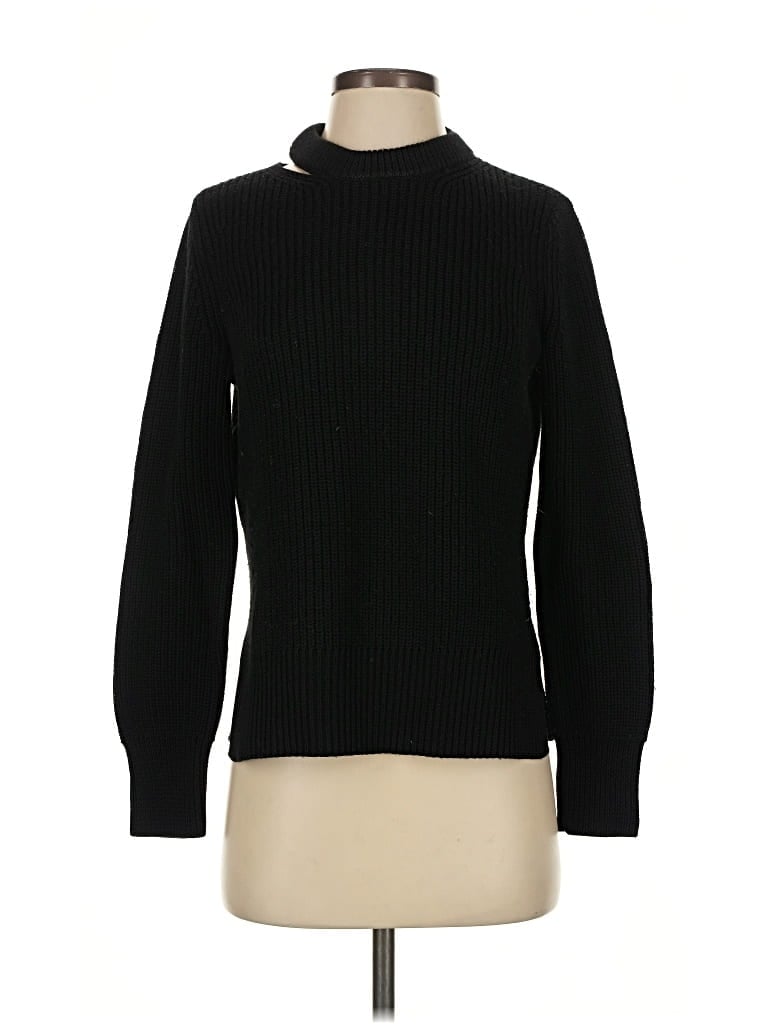 Pre-owned Rag & Bone Turtleneck Sweater In Black