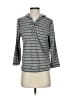 Hot Cotton Gray Long Sleeve Polo Size S - photo 1