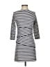 J. McLaughlin Stripes Gray Casual Dress Size XS - photo 1