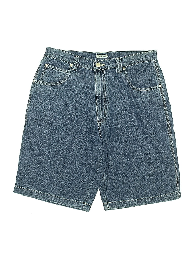 Pre-owned St. John's Bay Denim Shorts In Blue