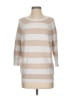 Tommy Hilfiger 100% Cotton Stripes Tan Pullover Sweater Size XS - photo 1