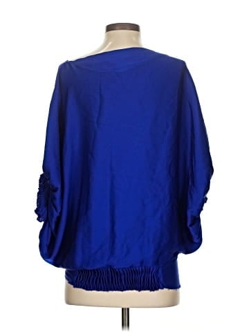 Diane von Furstenberg 3/4 Sleeve Silk Top (view 2)