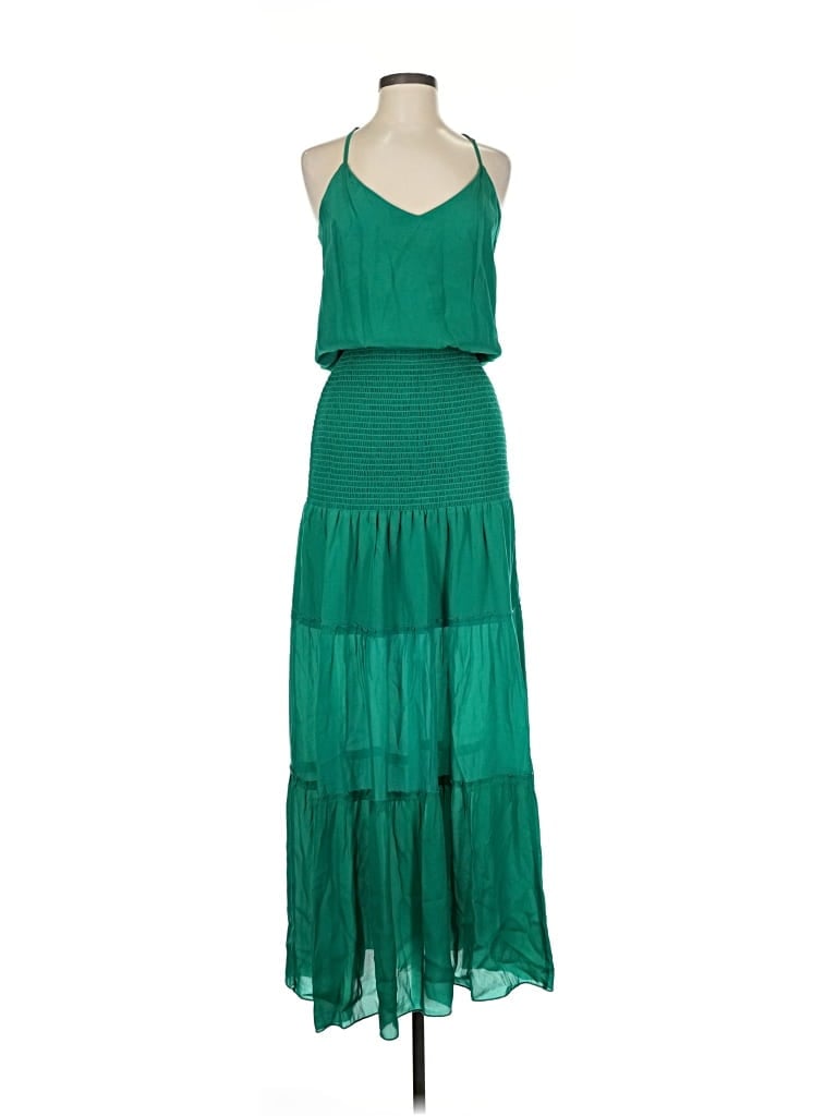 Pre-owned Karina Grimaldi Casual Dress In Green