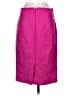 J.Crew 100% Wool Solid Pink Wool Skirt Size 2 - photo 2