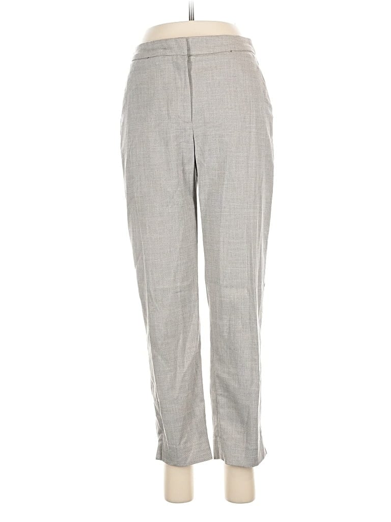 Pre-owned H&m Dress Pants In Gray