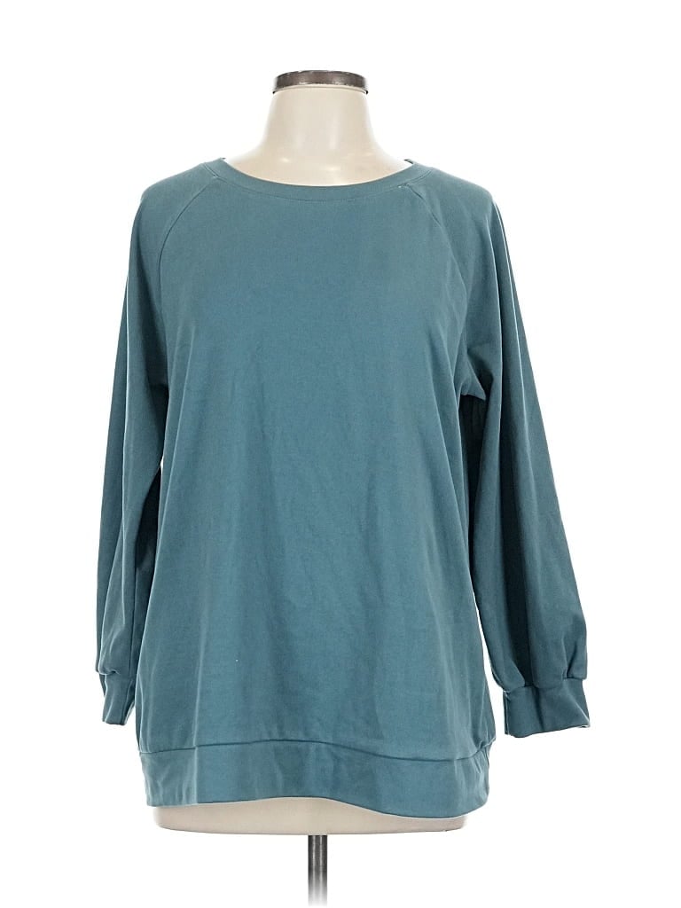 Pre-owned Unbranded Sweatshirt In Blue