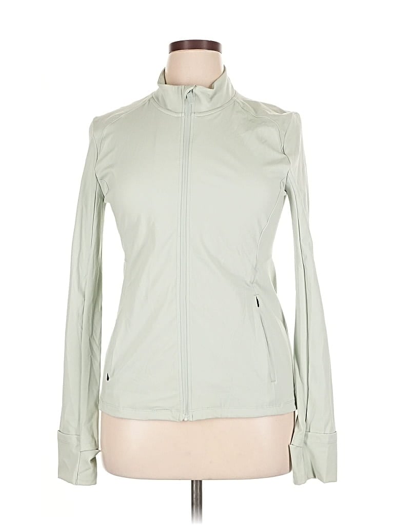 Pre-owned 2xu Track Jacket In Green