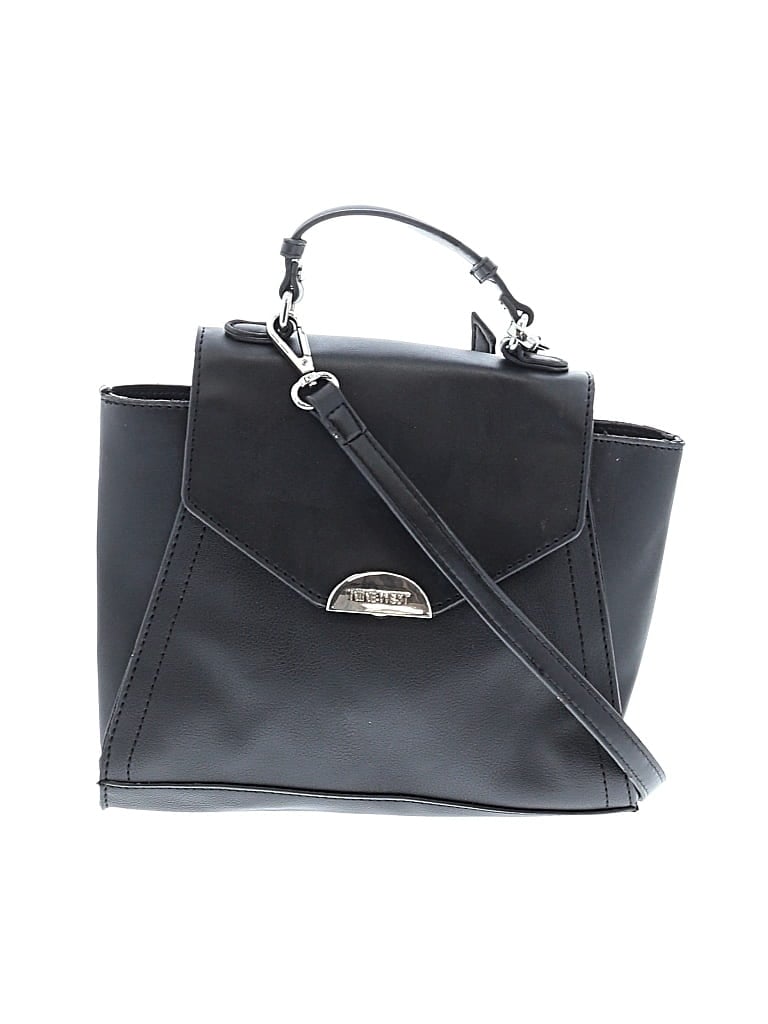 Pre-owned Nine West Satchel In Black