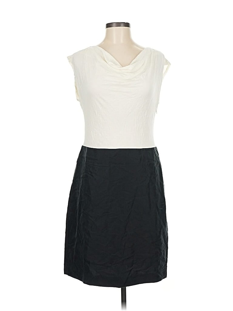 Pre-owned Ann Taylor Loft Casual Dress In Gray