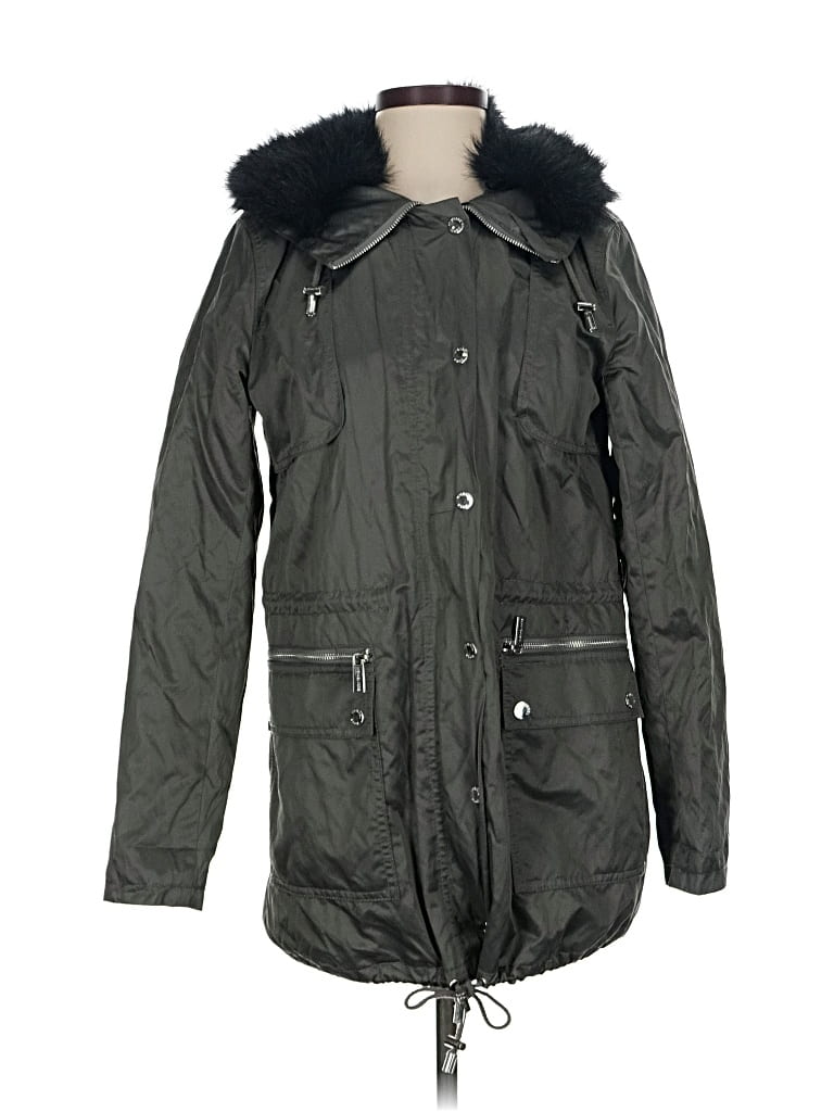 Pre-owned Michael Michael Kors Raincoat In Green
