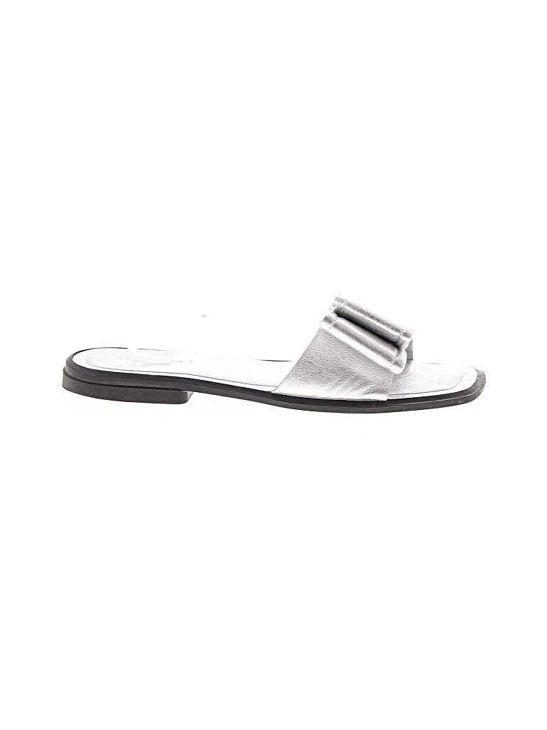 Pre-owned M. Gemi Sandals In Silver