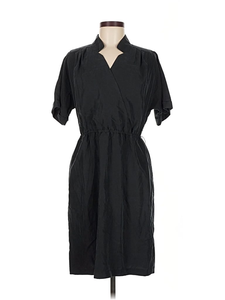 Pre-owned Ann Taylor Loft Casual Dress In Black