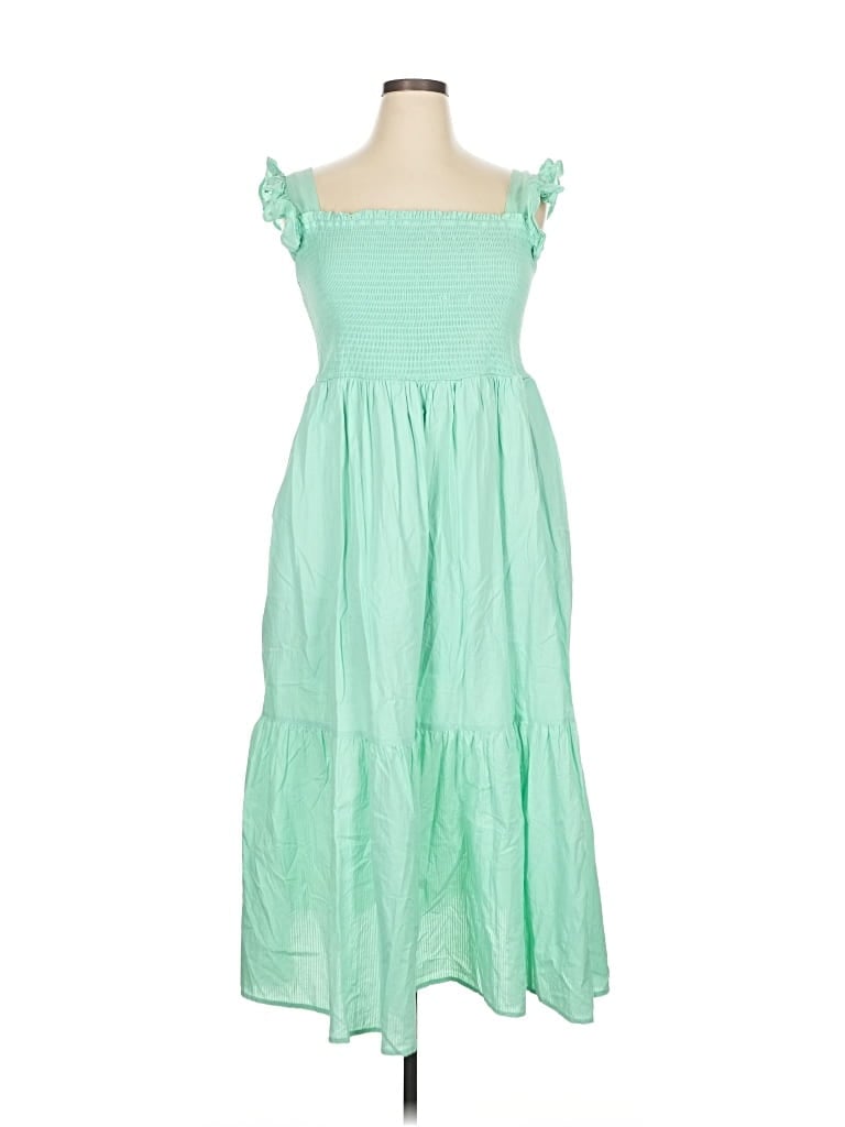 Pre-owned On 34th Casual Dress In Green