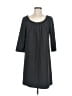 Chaiken Solid Black Gray Casual Dress Size 6 - photo 1