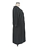 Chaiken Solid Black Gray Casual Dress Size 6 - photo 4