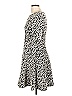 Gabby Skye Animal Print Gray Casual Dress Size 12 - photo 5