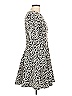 Gabby Skye Animal Print Gray Casual Dress Size 12 - photo 4