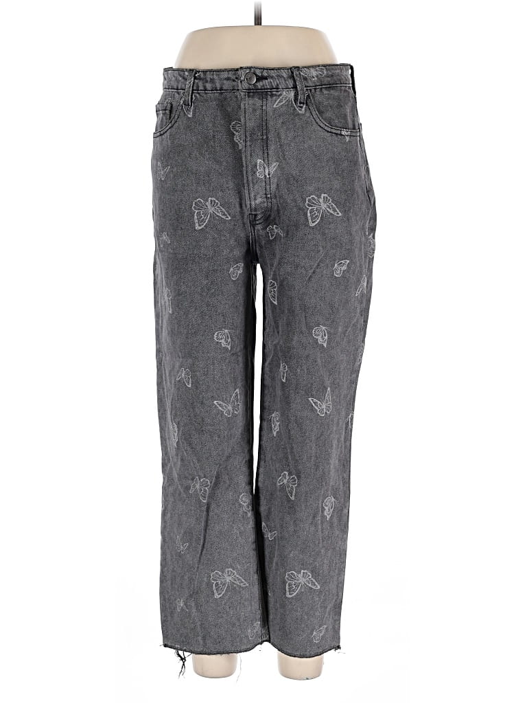 Pre-owned Simple Society Jeans In Gray