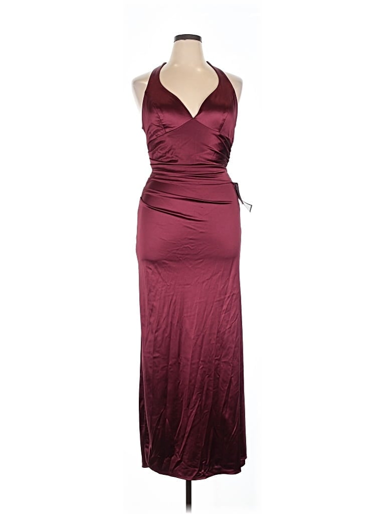 Pre-owned B Darlin Cocktail Dress In Burgundy