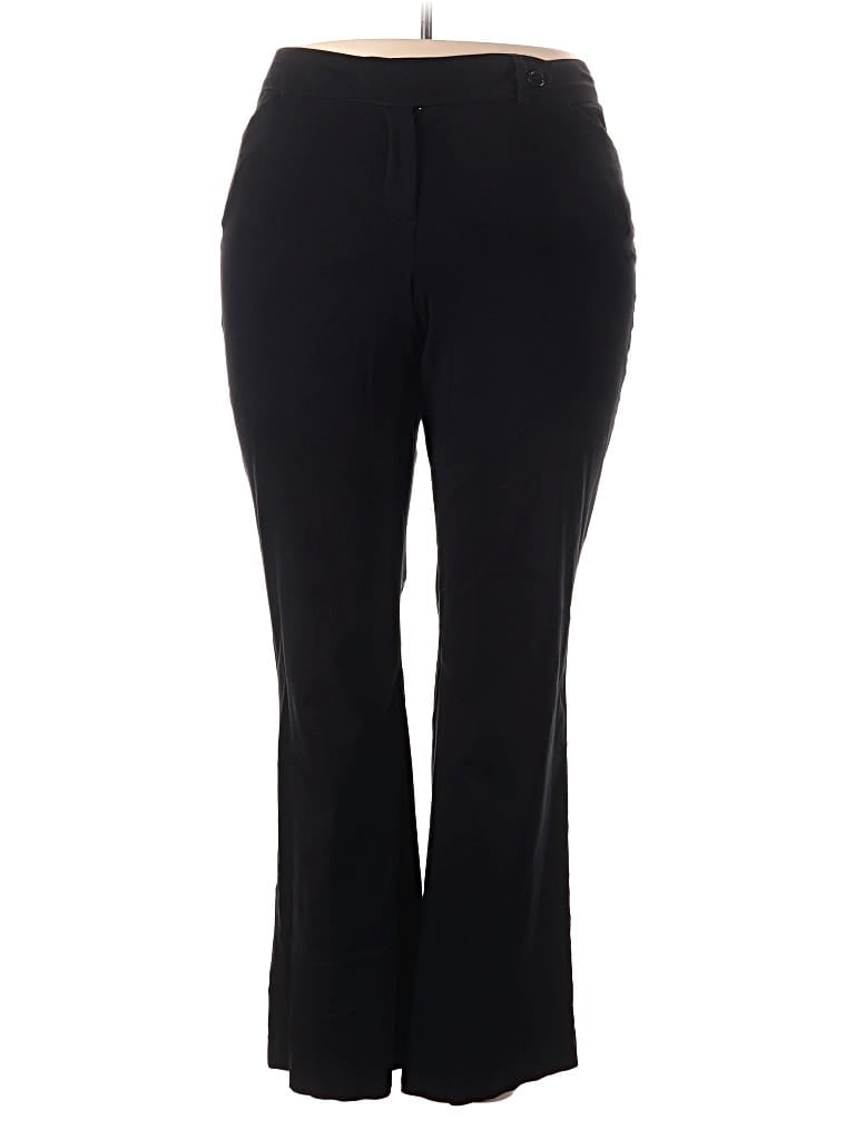 Pre-owned Lane Bryant Dress Pants In Black