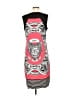 Assorted Brands Graphic Red Cocktail Dress Size 8 - photo 2