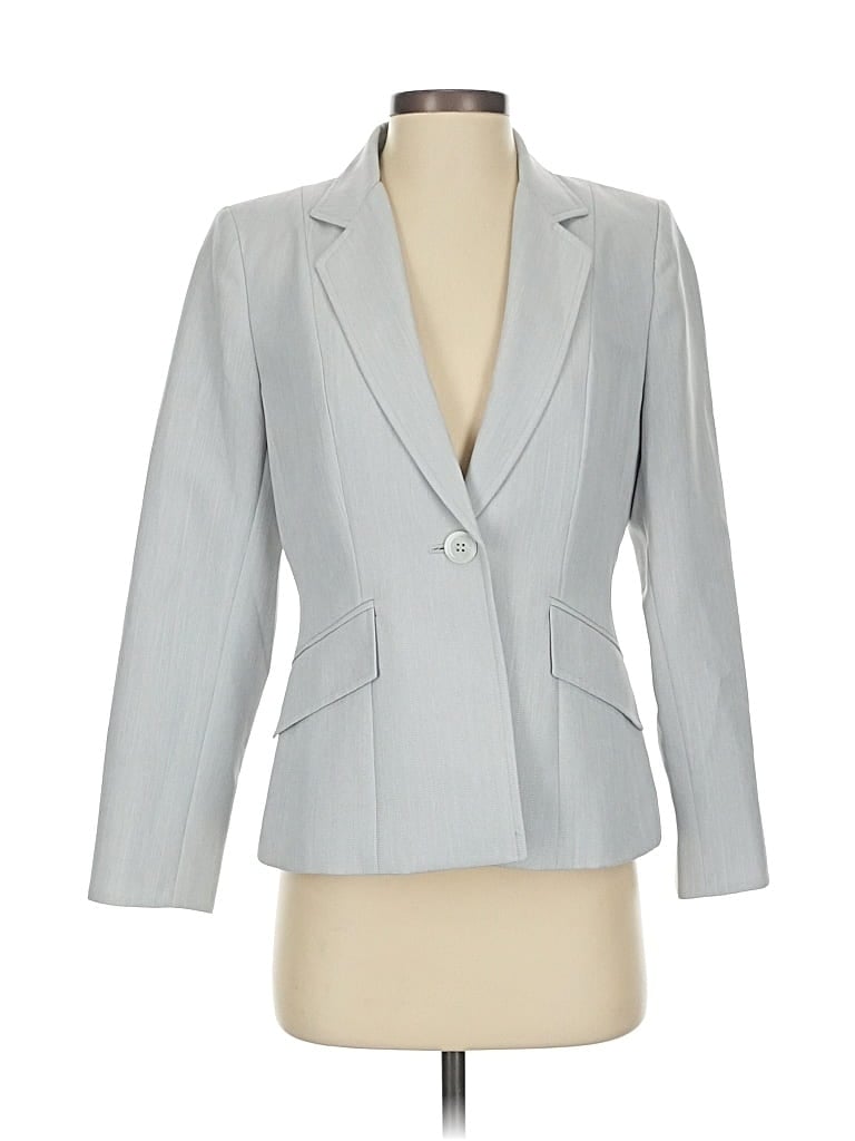Pre-owned Le Suit Blazer Jacket In Gray