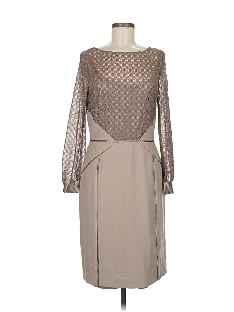 Pre-owned Antonio Melani Cocktail Dress In Gold