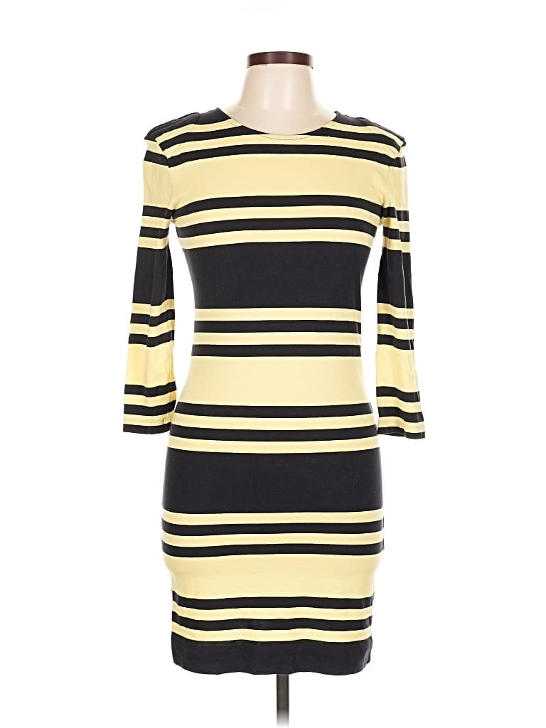 Pre-owned French Connection Casual Dress In Yellow