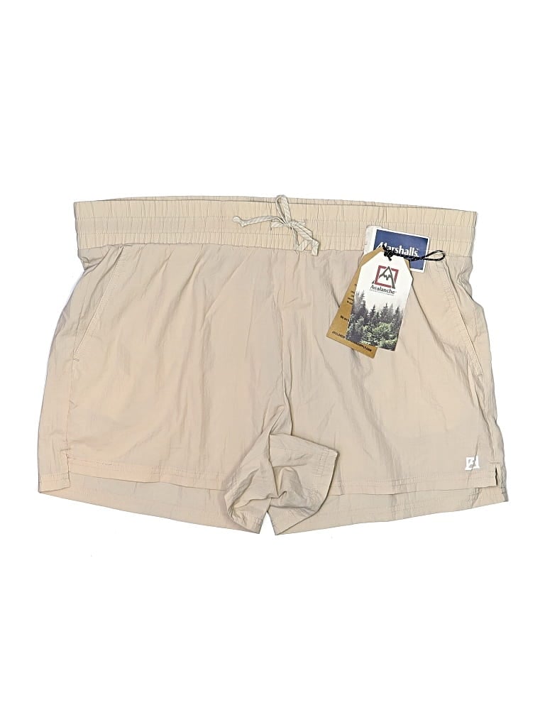Avalanche Khaki Shorts In Brown