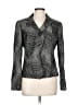 Atelier Print Gray Blazer Size 10 - photo 1