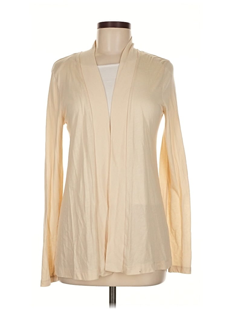 Pre-owned J.crew Factory Store Cardigan Sweater In White