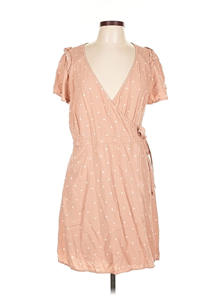 Pre-owned Universal Thread Casual Dress In Brown