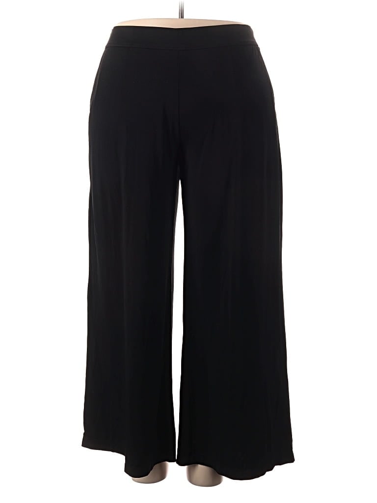 Pre-owned Three Dots Dress Pants In Black