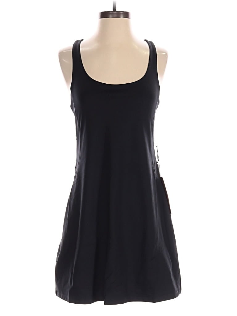 Pre-owned Girlfriend Collective Active Dress In Black