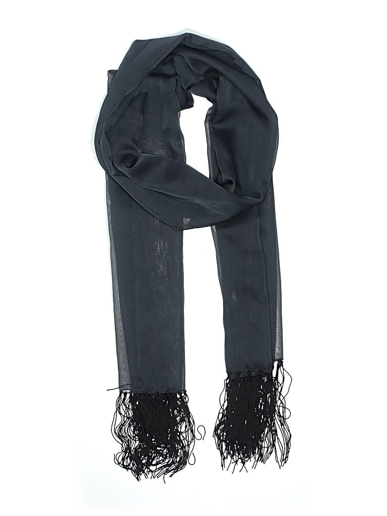 Pre-owned Unbranded Scarf In Black