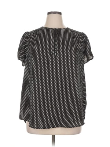 Monday Fun Short Sleeve Blouse (view 1)