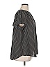 Monday Fun Black Short Sleeve Blouse Size 1X - photo 4